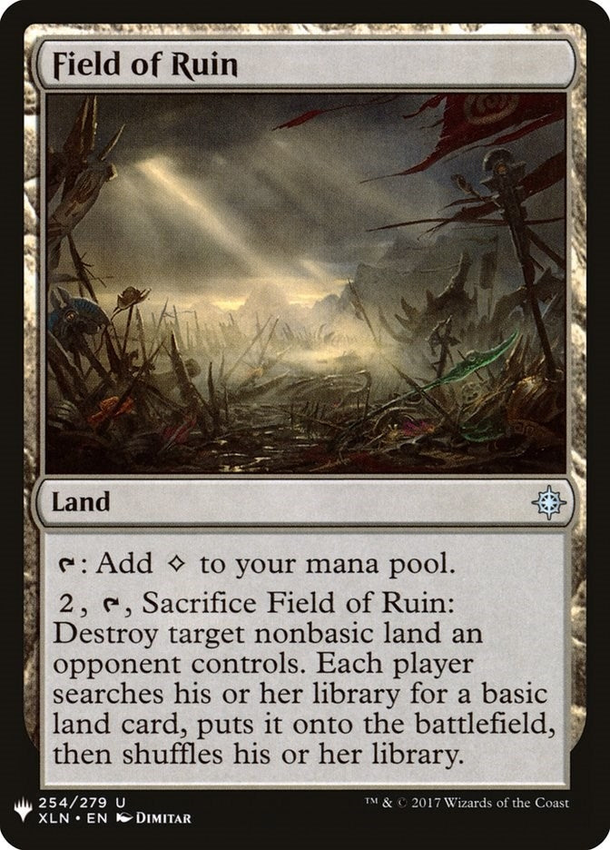 Field of Ruin (254) (The List Reprints)