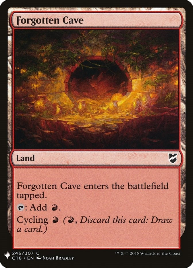 Forgotten Cave (246) (The List Reprints)