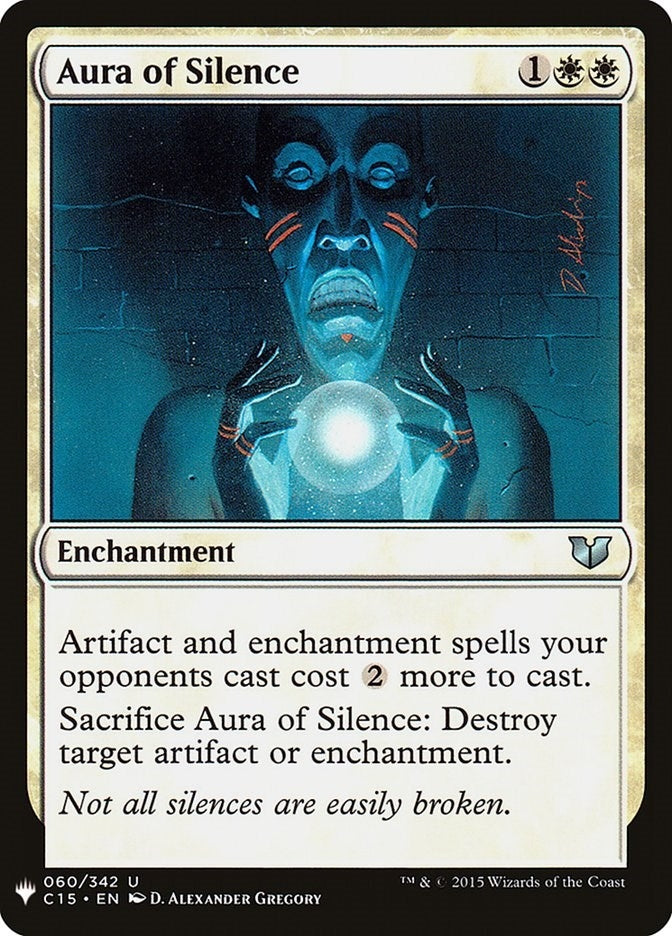 Aura of Silence (60) (The List Reprints)