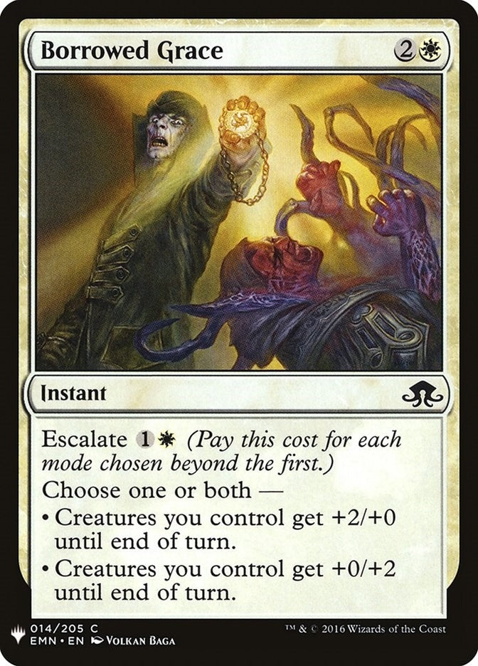 Borrowed Grace (14) (The List Reprints)