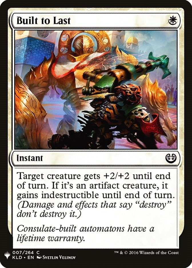 Built to Last (7) (The List Reprints)