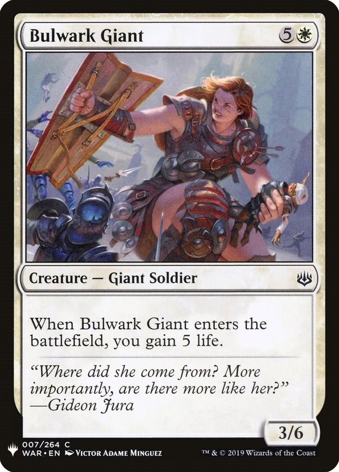 Bulwark Giant (7) (The List Reprints)