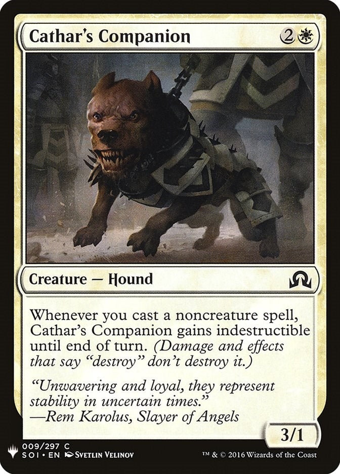 Cathar's Companion (9) (The List Reprints)