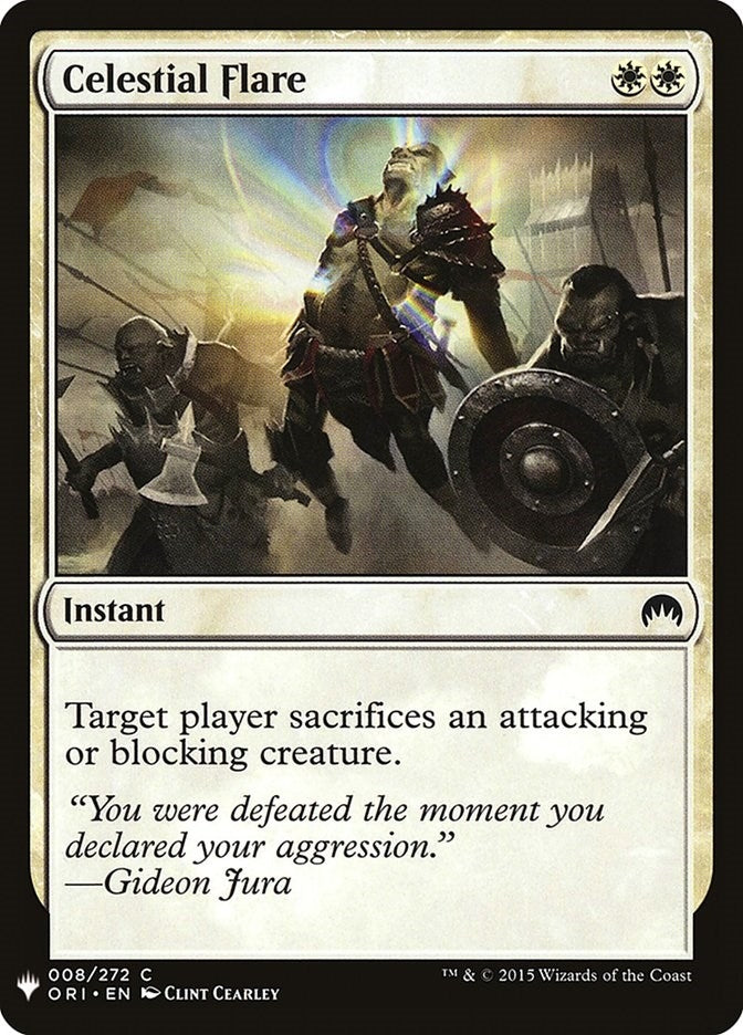 Celestial Flare (8) (The List Reprints)