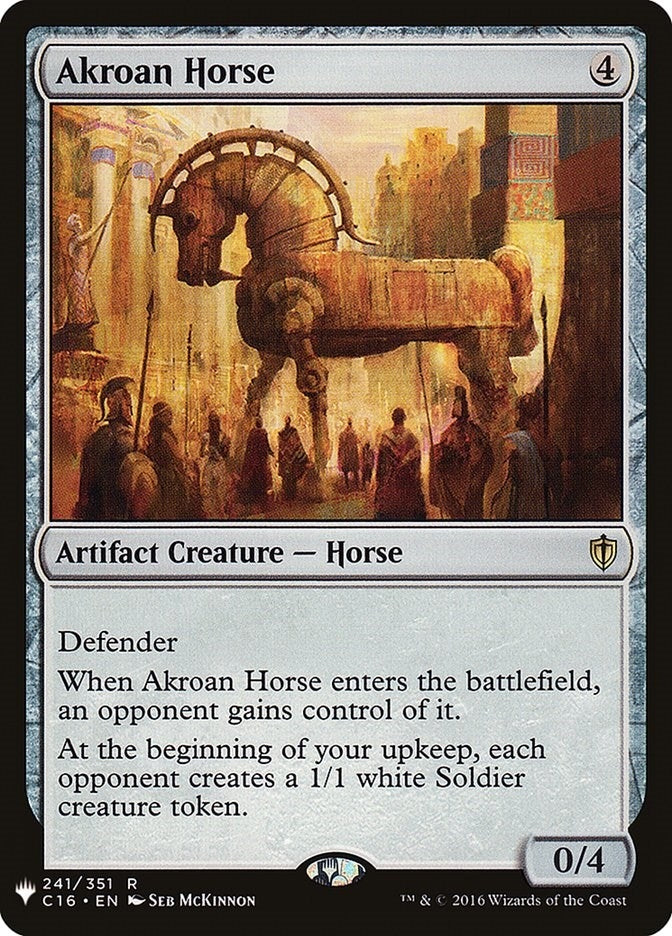 Akroan Horse (241) (The List Reprints)