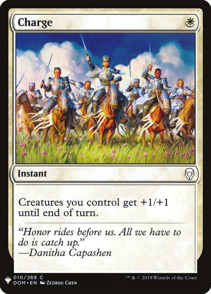 Charge (10) (The List Reprints)