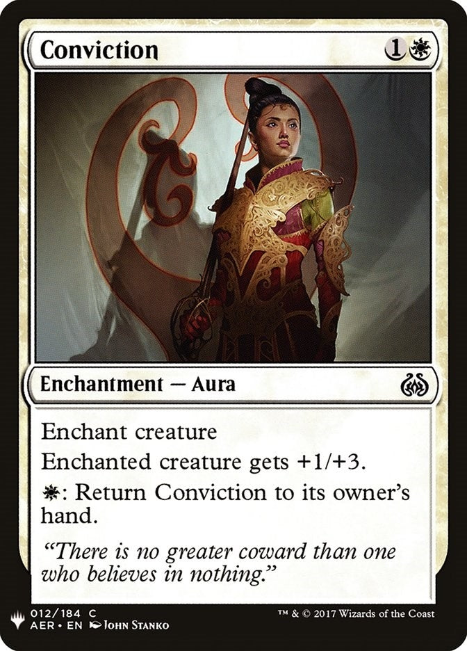 Conviction (12) (The List Reprints)
