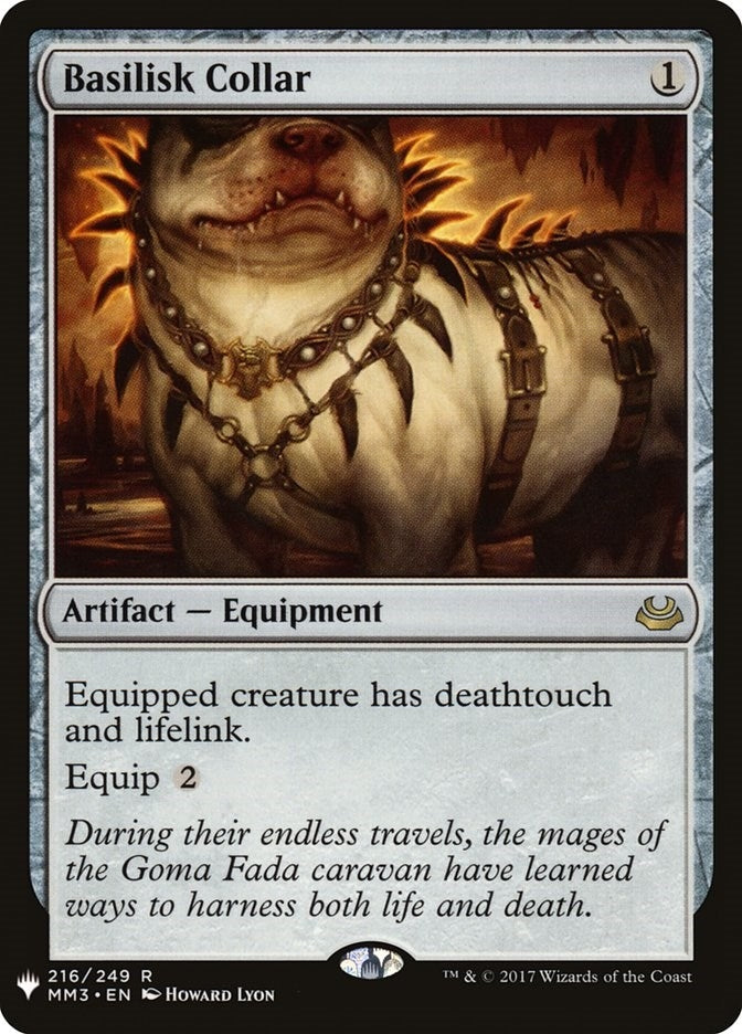 Basilisk Collar (MM3) (216) (The List Reprints)
