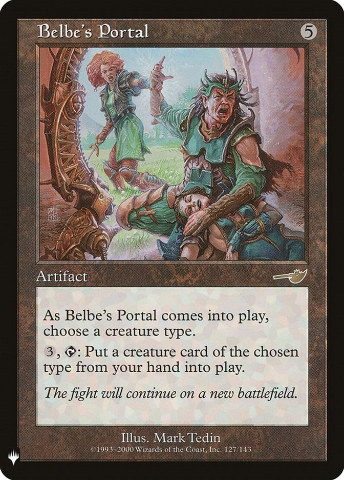 Belbe's Portal (127) (The List Reprints)