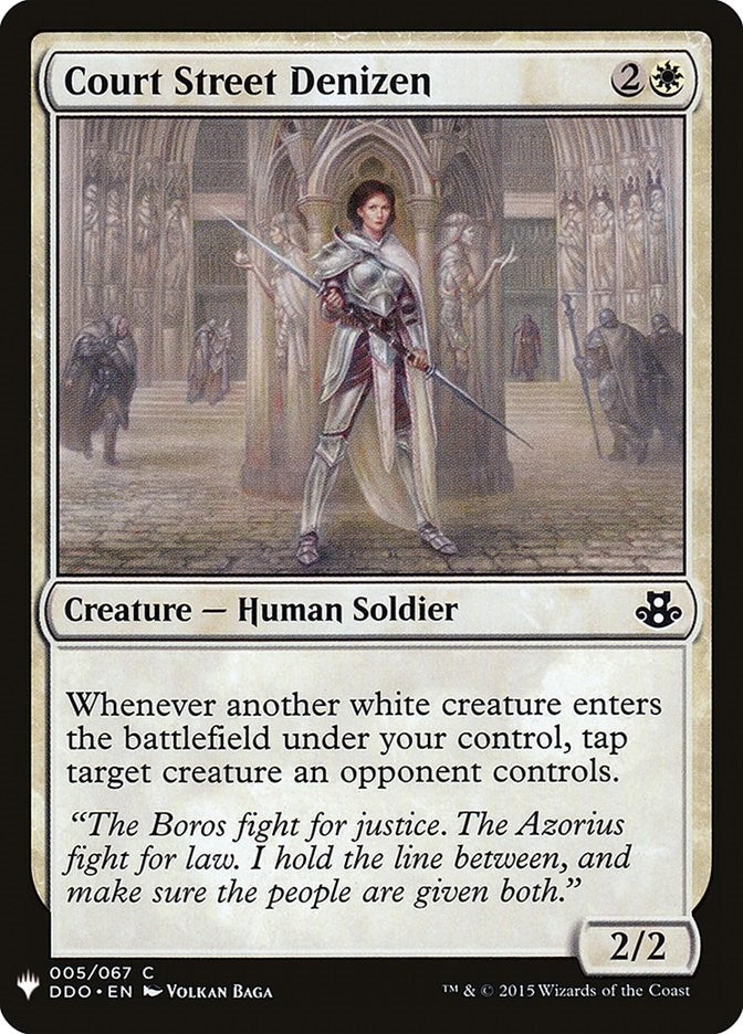 Court Street Denizen (5) (The List Reprints)