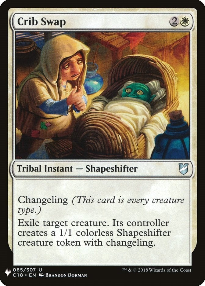 Crib Swap (C18) (65) (The List Reprints)