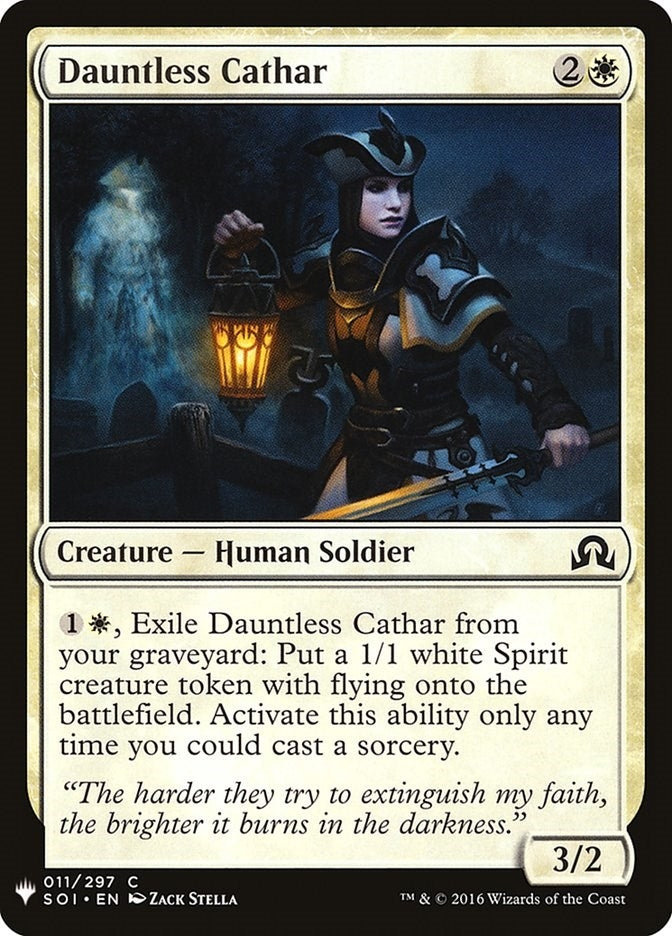 Dauntless Cathar (11) (The List Reprints)