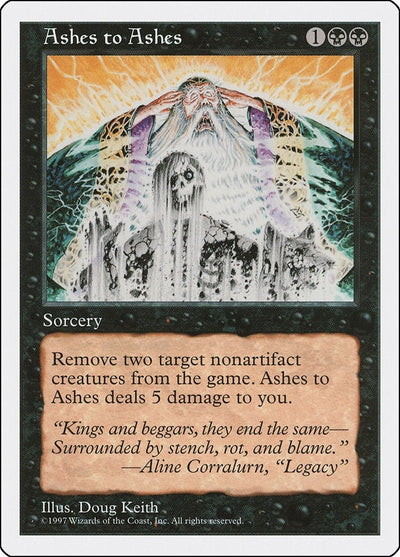 Ashes to Ashes (Fifth Edition)
