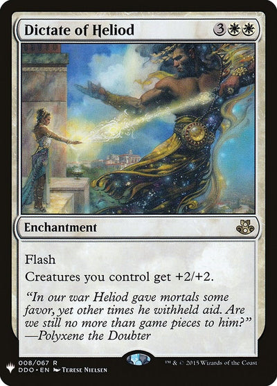 Dictate of Heliod (8) (The List Reprints)