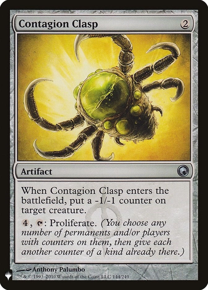 Contagion Clasp (144) (The List Reprints)