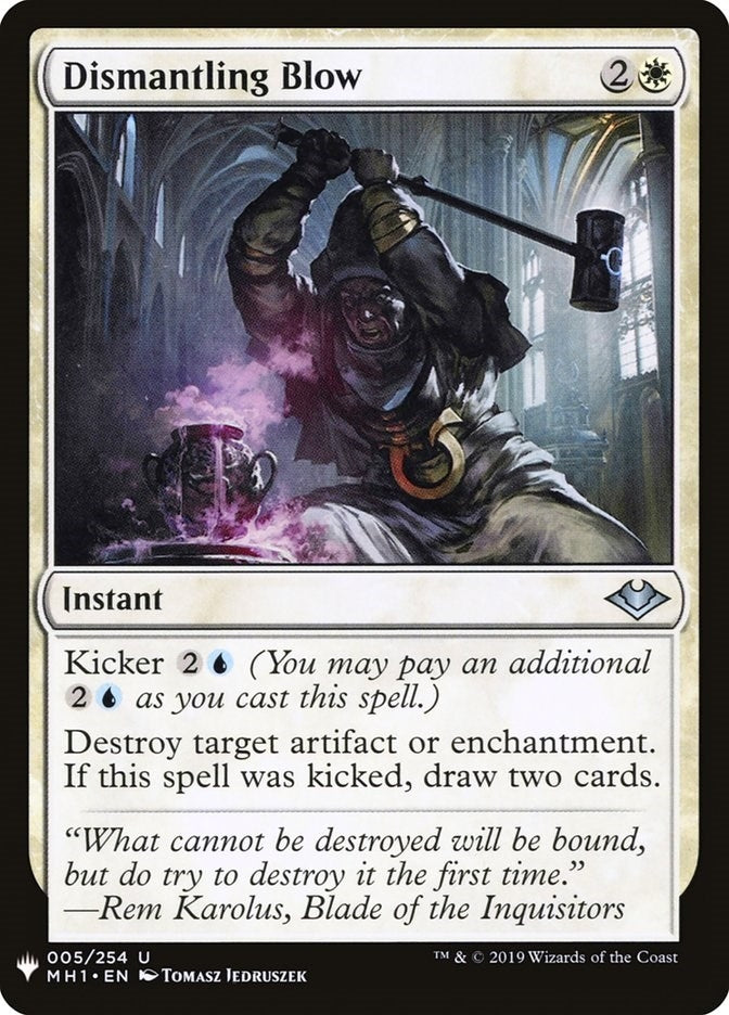 Dismantling Blow (5) (The List Reprints)