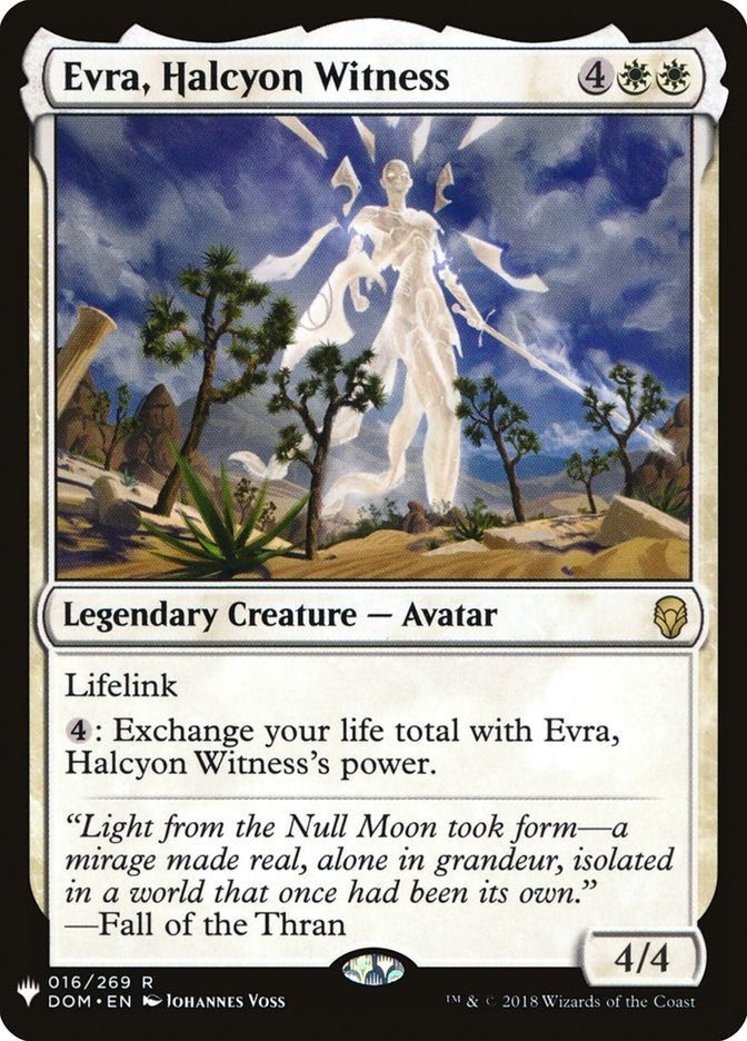 Evra, Halcyon Witness (16) (The List Reprints)