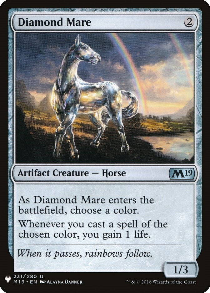 Diamond Mare (231) (The List Reprints)