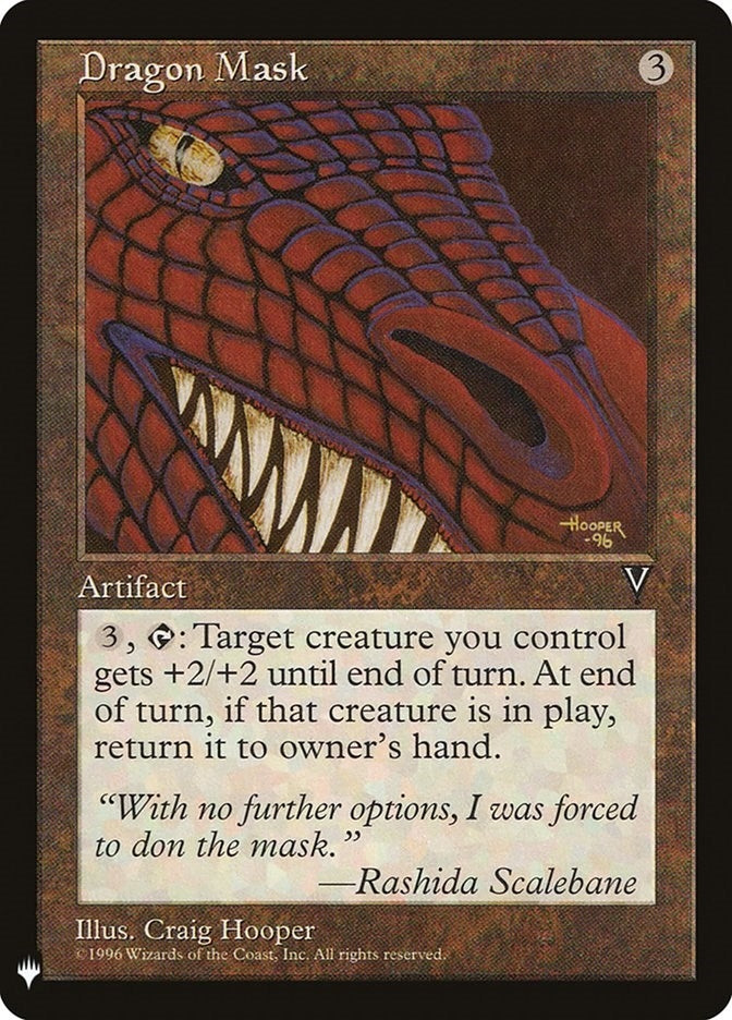 Dragon Mask (144) (The List Reprints)