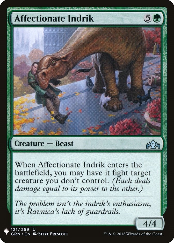 Affectionate Indrik (121) (The List Reprints)