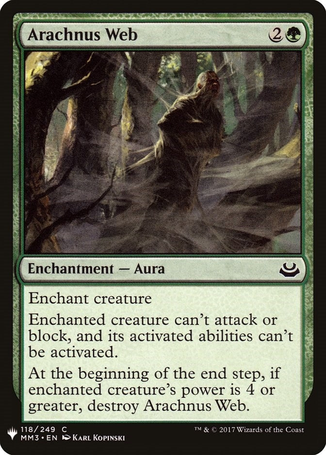 Arachnus Web (118) (The List Reprints)