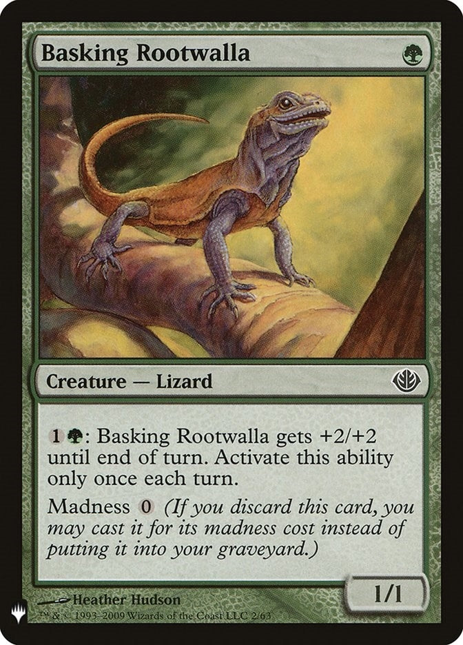 Basking Rootwalla (2) (The List Reprints)