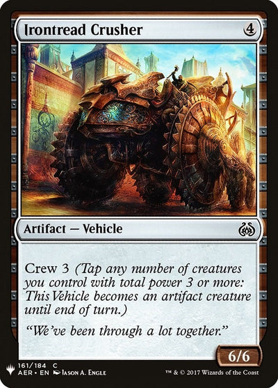 Irontread Crusher (161) (The List Reprints)