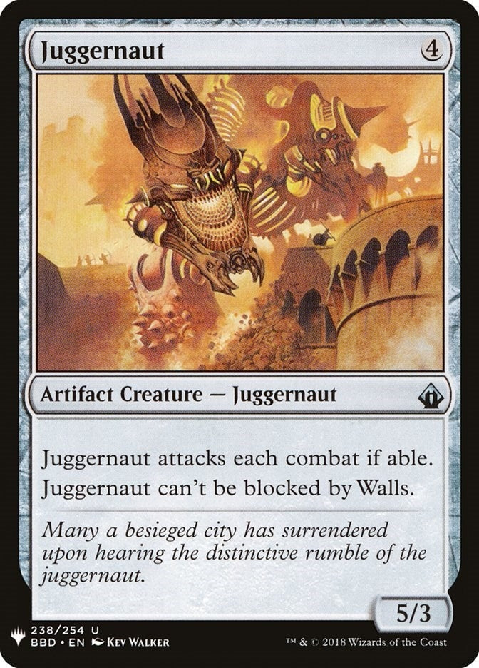 Juggernaut (238) (The List Reprints)