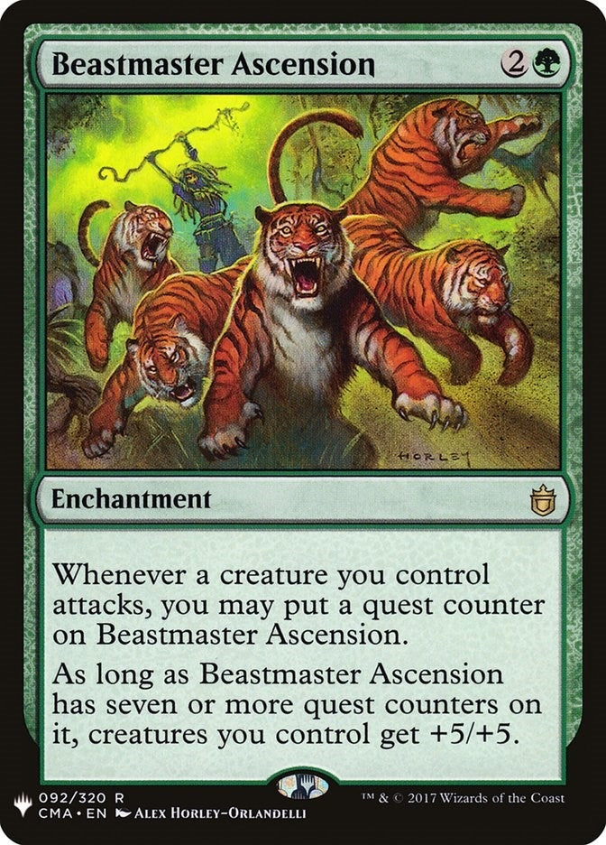 Beastmaster Ascension (CMA) (92) (The List Reprints)