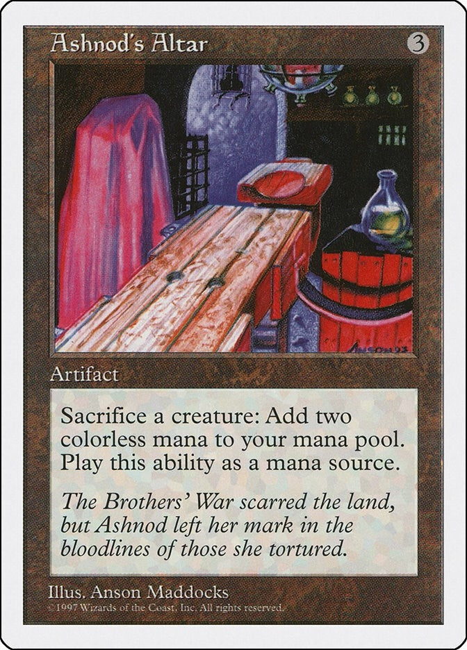 Ashnod's Altar (Fifth Edition)