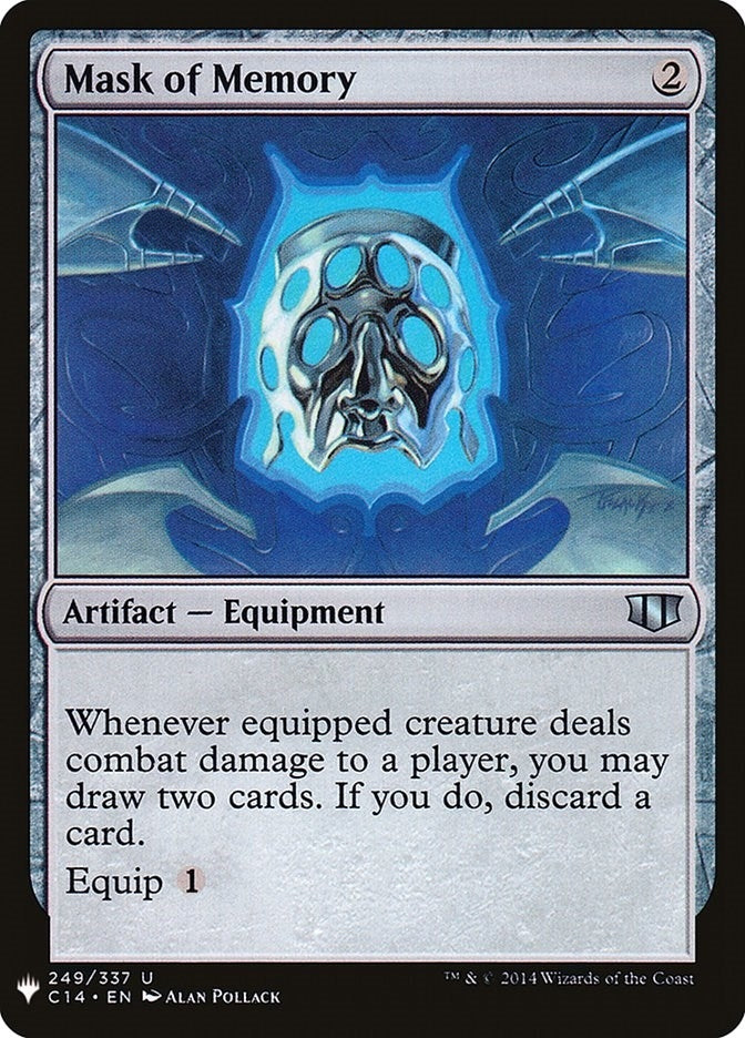 Mask of Memory (249) (The List Reprints)