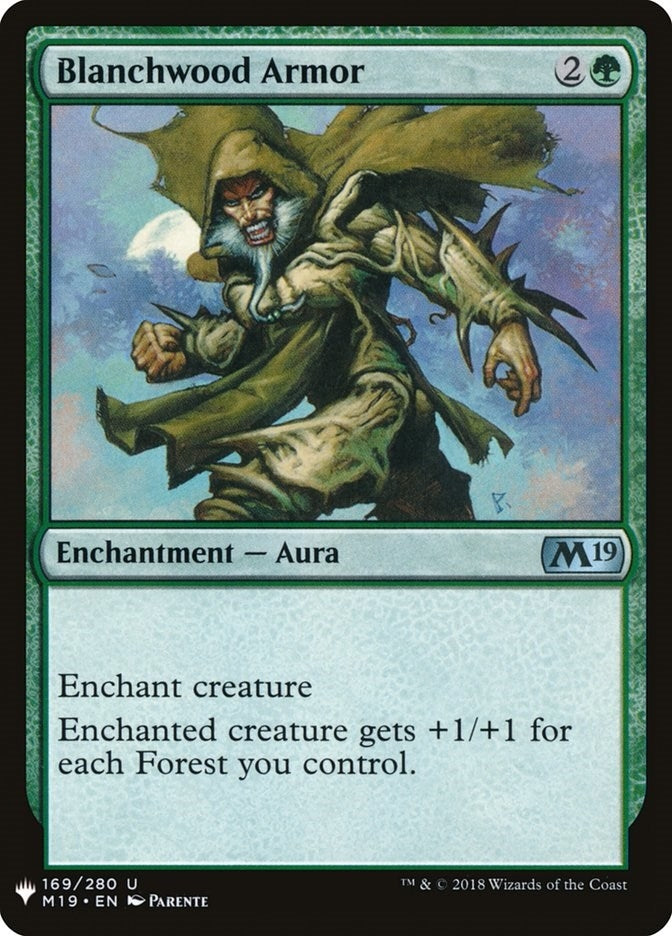 Blanchwood Armor (169) (The List Reprints)