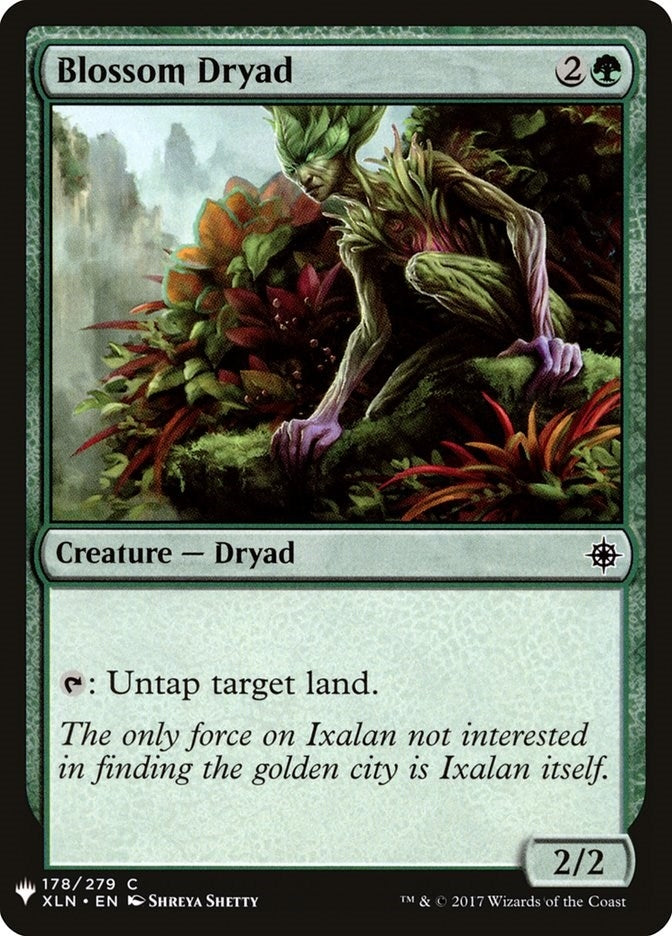 Blossom Dryad (178) (The List Reprints)