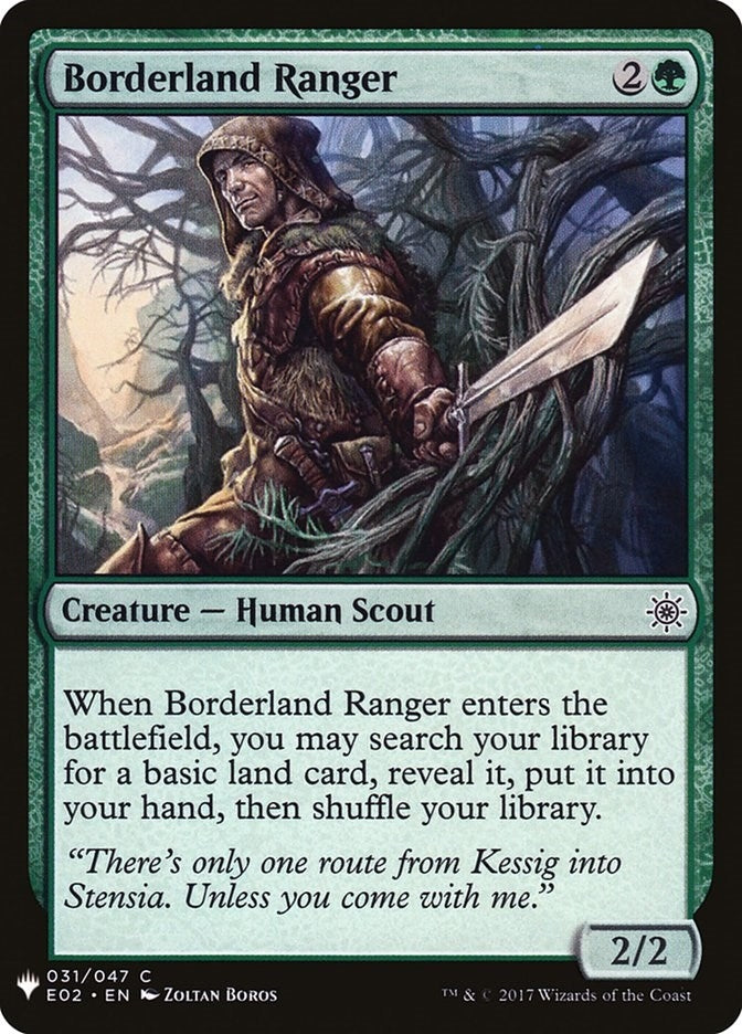 Borderland Ranger (31) (The List Reprints)
