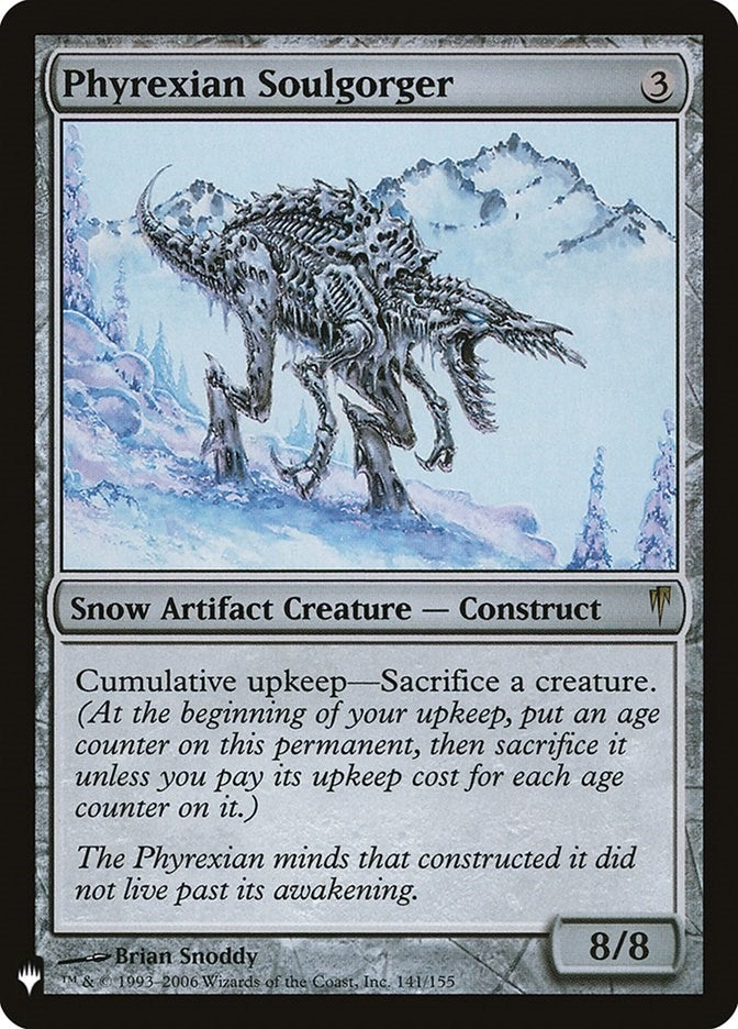 Phyrexian Soulgorger (141/155) (The List Reprints)