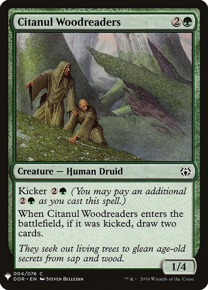 Citanul Woodreaders (4) (The List Reprints)