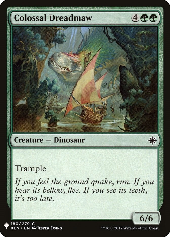 Colossal Dreadmaw (180) (The List Reprints)