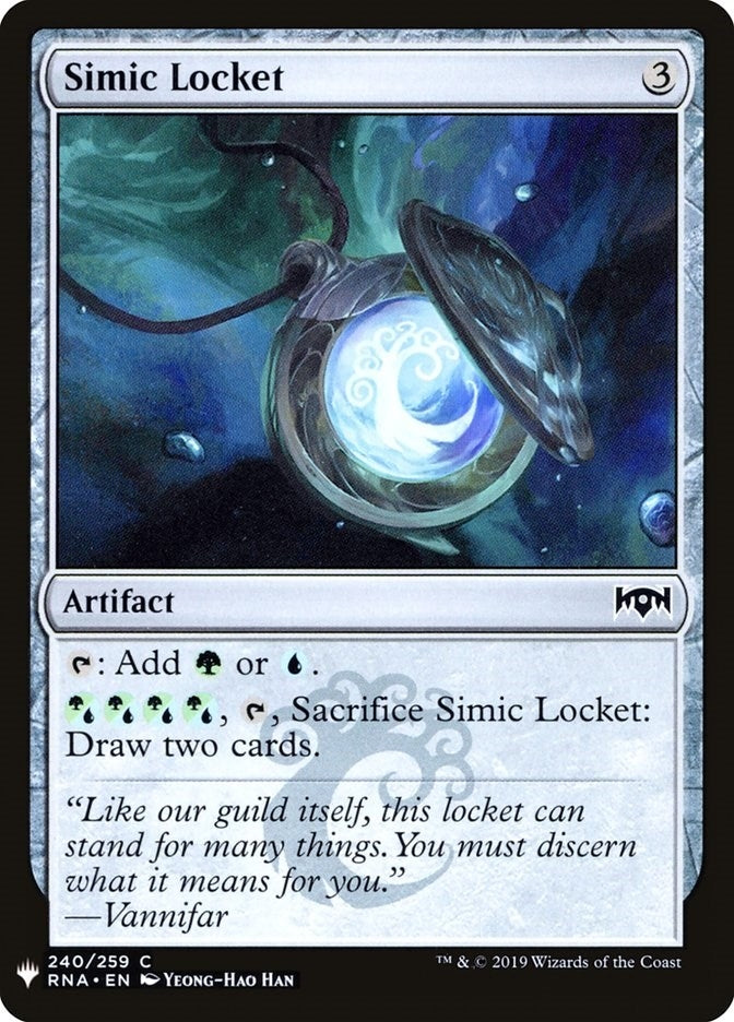 Simic Locket (240) (The List Reprints)