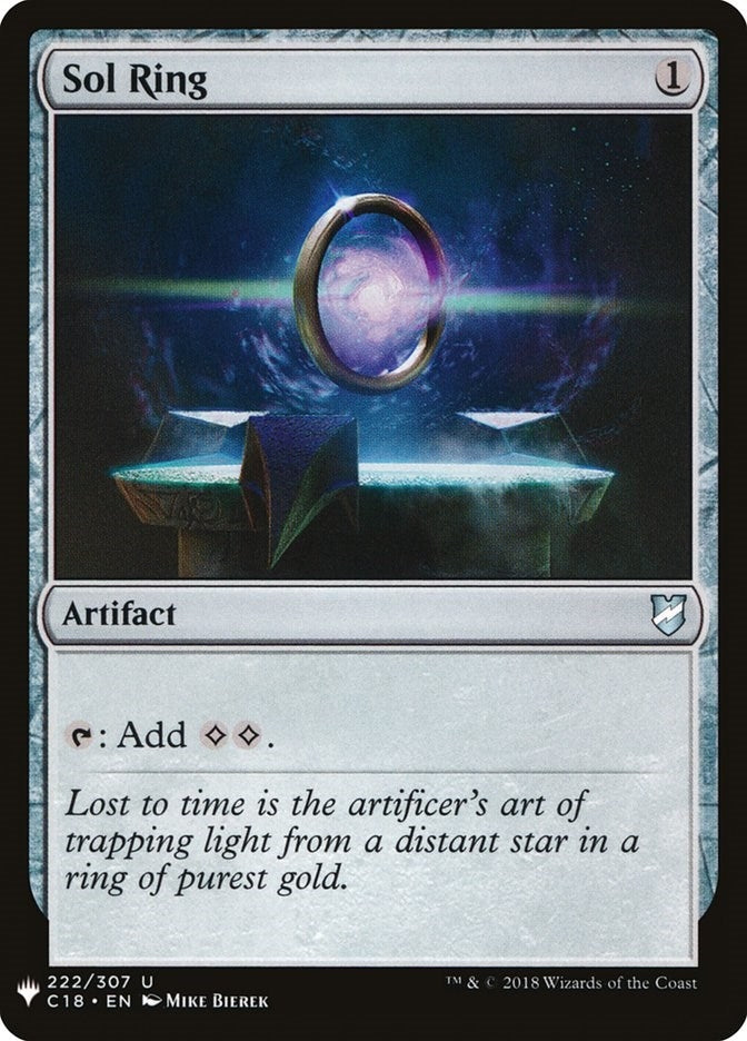 Sol Ring (C18) (222/307) (The List Reprints)