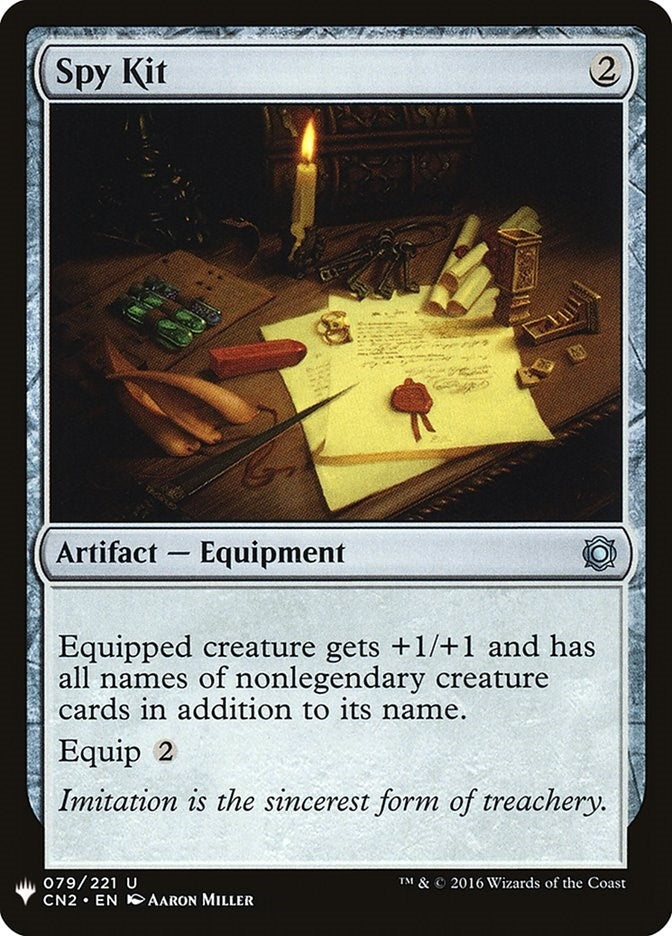Spy Kit (79) (The List Reprints)