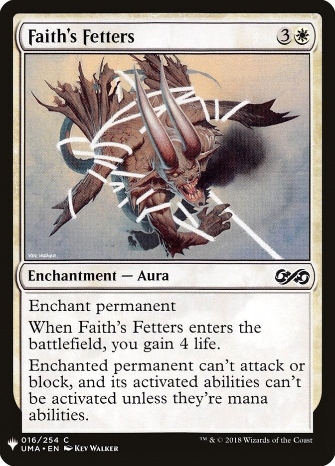 Faith's Fetters (16) (The List Reprints)