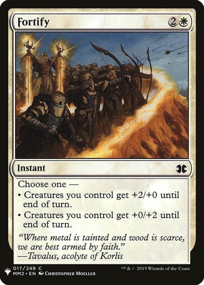 Fortify (17) (The List Reprints)