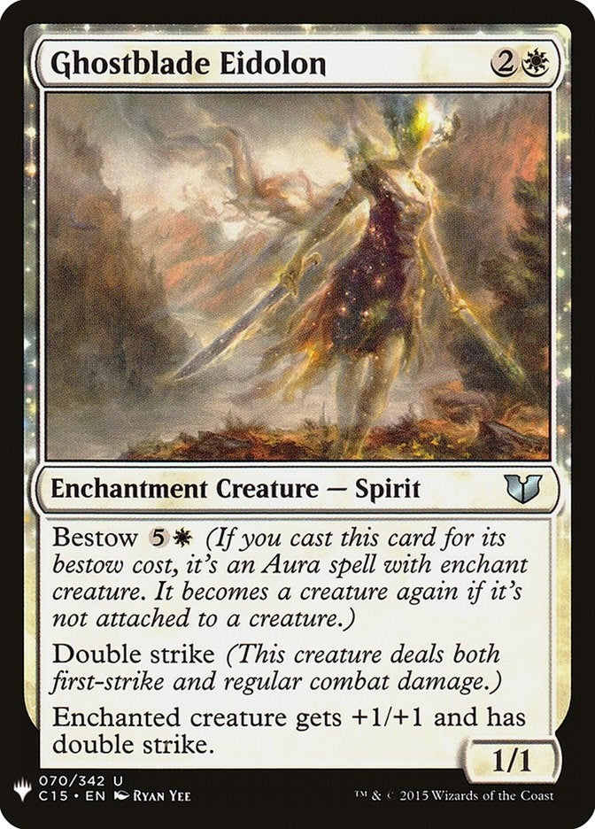 Ghostblade Eidolon (70) (The List Reprints)