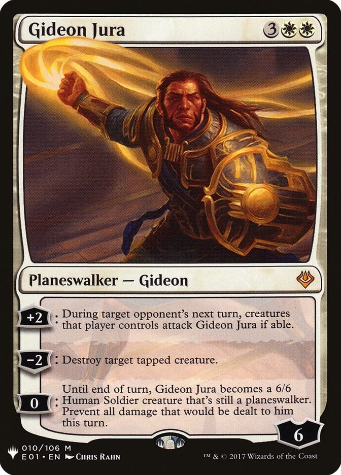 Gideon Jura (010/106) (The List Reprints)