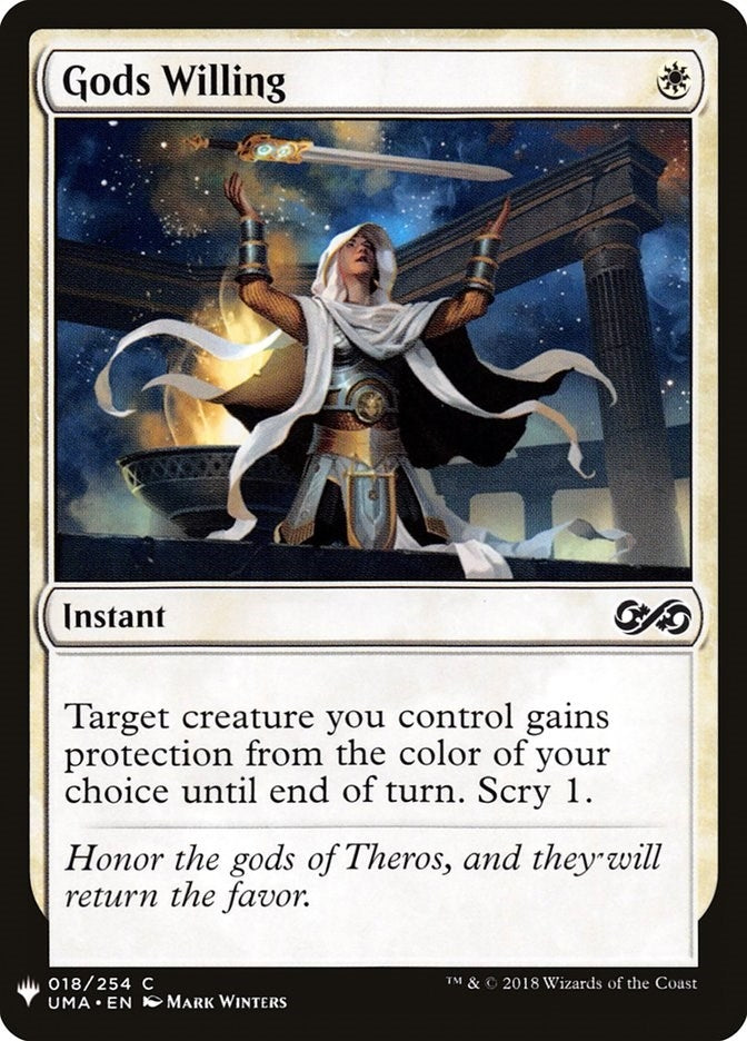 Gods Willing (18) (The List Reprints)