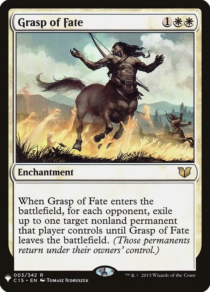 Grasp of Fate (003/342) (The List Reprints)