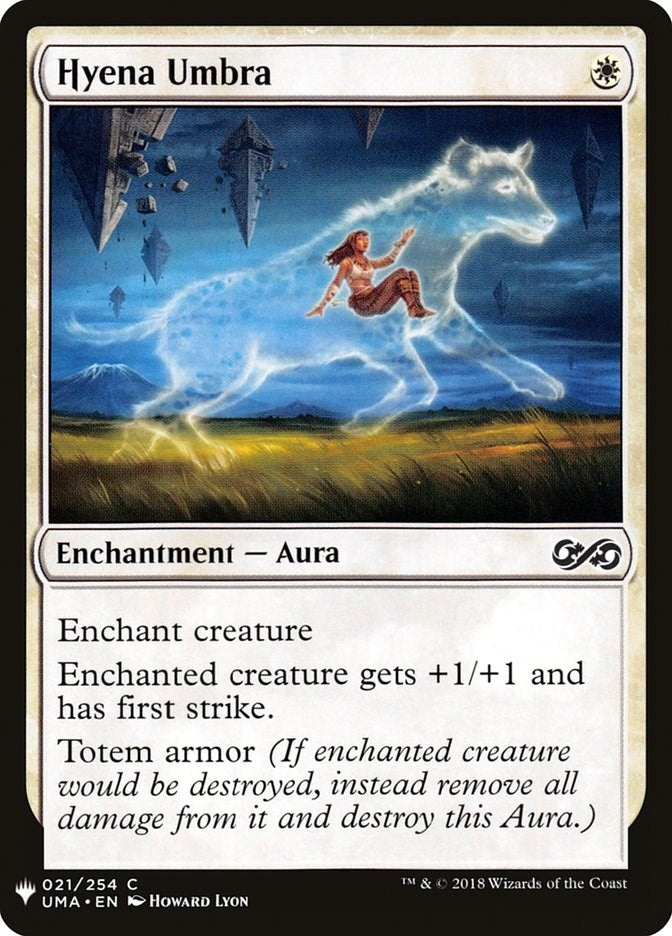Hyena Umbra (21) (The List Reprints)