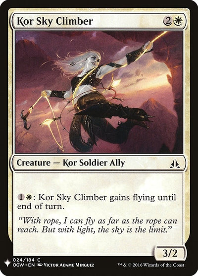 Kor Sky Climber (24) (The List Reprints)