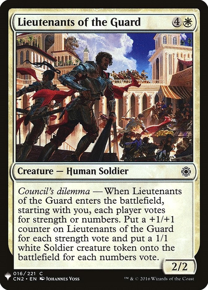 Lieutenants of the Guard (16) (The List Reprints)