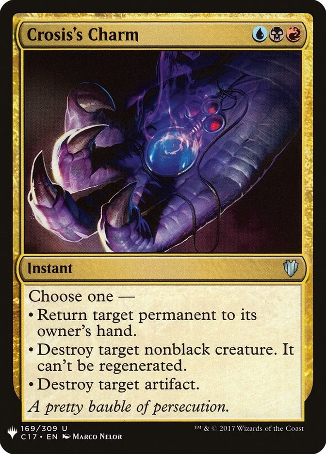 Crosis's Charm (169) (The List Reprints)